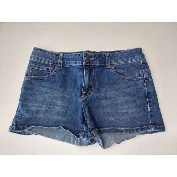 Wax Jean Shorts Sz M - Picture 1 of 6